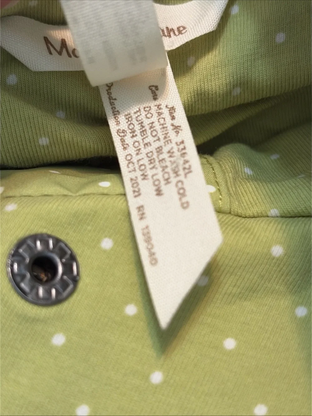 Matilda Jane Raincoat Jacket Womens XXL Brighten the Day Floral Dot Contrast